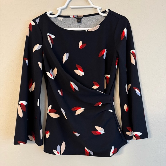 Ann Taylor Tops - Ann Taylor Black Office Blouse Small